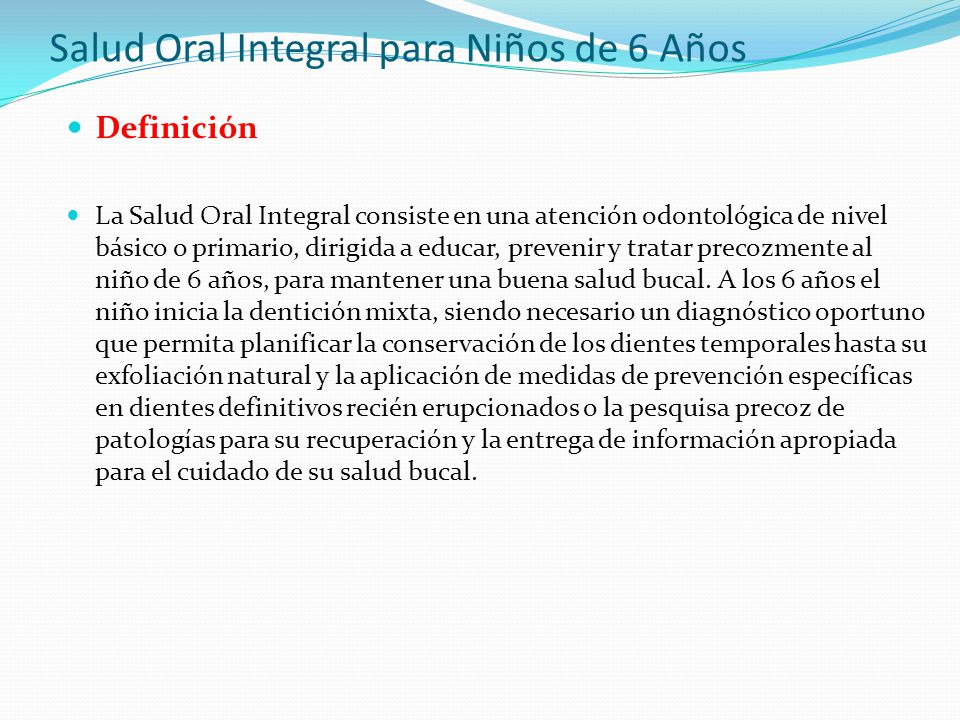 De bucal concepto ninos salud para